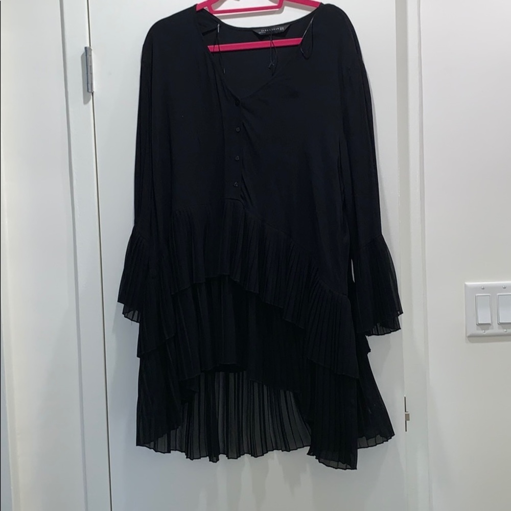 Zara ruffled tunic